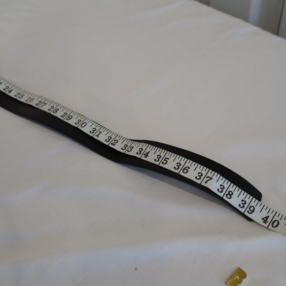 Coach Men's Reversible Belt Black Gray Signature C Size 39.5 With Buckle - Picture 7 of 7